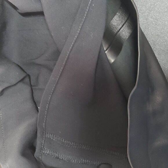 NWT Sablyn Black Leather Tulip Top Mini Dress Size XS - Picture 8 of 8